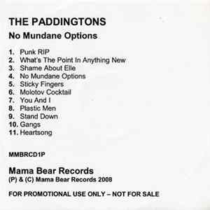 The Paddingtons - No Mundane Options FLAC