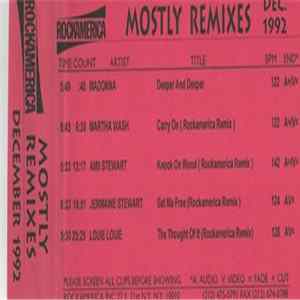 Various - Mostly Remixes Dec. 1992 FLAC