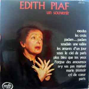 Edith Piaf - Un Souvenir FLAC