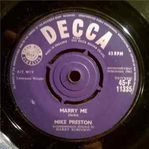 Mike Preston - Marry Me FLAC