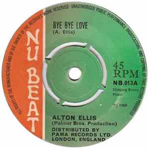 Alton Ellis / Monty Morris - Bye Bye Love / My Lonely Days FLAC