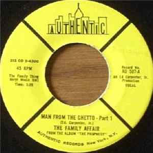 The Family Affair - Man From The Ghetto FLAC