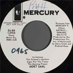 Mort Sahl - Excerpts From Mercury's Album, "Anyways... Onward" FLAC