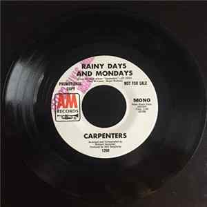 Carpenters - Rainy Days And Mondays FLAC