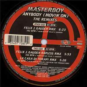 Masterboy - Anybody (Movin' On) (The Remixes) FLAC