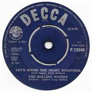 The Rolling Stones - Let's Spend The Night Together / Ruby Tuesday FLAC