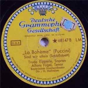Trude Eipperle / Alfons Fügel - La Boheme FLAC