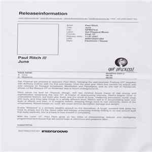 Paul Ritch - June FLAC