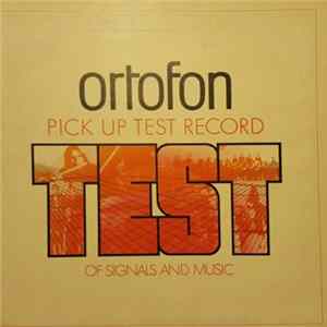 Ortofon - Ortofon Pick Up Test Record FLAC