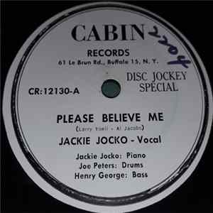 Jackie Jocko - Please Believe Me / Old Devil Moon FLAC