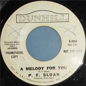 P.F. Sloan - A Melody For You FLAC