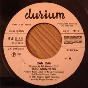 Rosanna Fratello, Bad Manners - Schiaffo / Can Can FLAC