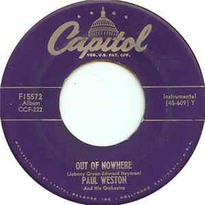 Paul Weston And His Orchestra - Out Of Nowhere FLAC