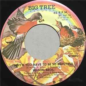 Wilson Bros. - Why'd You Have To Be So Beautiful / It's Only Love FLAC