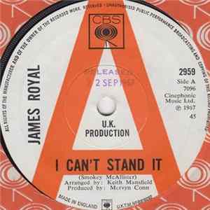 James Royal - I Can't Stand It FLAC
