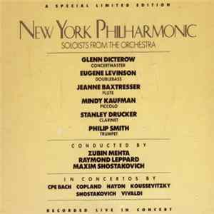 The New York Philharmonic Orchestra - New York Philharmonic: Soloists from the Orchestra FLAC