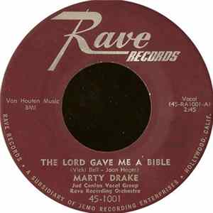 Marty Drake - The Lord Gave Me A Bible / Swinging Doors FLAC
