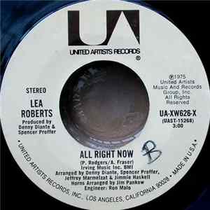 Lea Roberts - All Right Now / All Over Again FLAC
