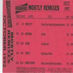 Various - Mostly Remixes Oct. 1992 FLAC