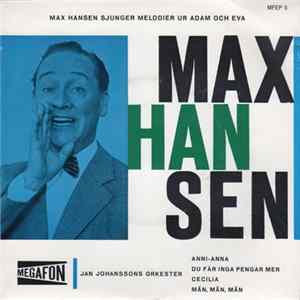Max Hansen, Jan Johanssons Orkester - Max Hansen Sjunger Melodier Ur Adam Och Eva FLAC