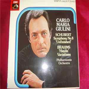 Schubert, Brahms, Carlo Maria Giulini, Philharmonia Orchestra - «Unfinished» Symphony / Variations On A Theme By Haydn FLAC
