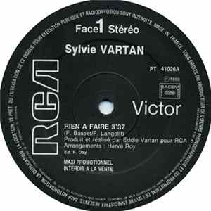 Sylvie Vartan - Rien A Faire FLAC