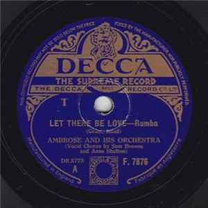 Ambrose And His Orchestra - Let There Be Love / Yes, My Darling Daughter FLAC
