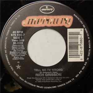 Rich Grissom - Tell Me I'm Wrong FLAC