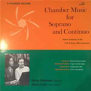 Sylvia Stahlman, Albert Fuller - Chamber Music for Soprano and Continuo FLAC