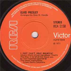 Elvis Presley - I Just Can't Help Believin' FLAC