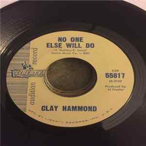 Clay Hammond - No One Else Will Do / We Gotta Get Married FLAC