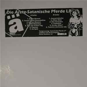 Die Ärzte - Satanische Pferde FLAC