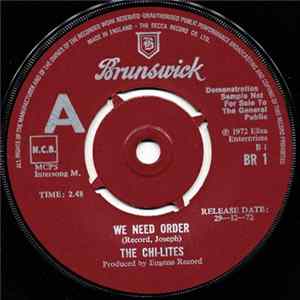 The Chi-Lites - We Need Order FLAC