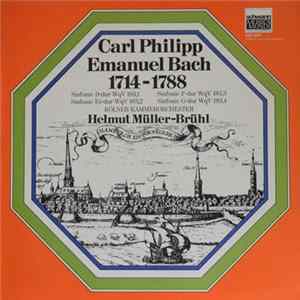 Carl Philipp Emanuel Bach / Helmut Müller-Brühl, Kölner Kammerorchester - Vier Orchester-Sinfonien Wq 183 FLAC