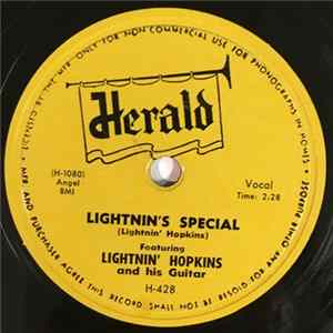 Lightnin' Hopkins And His Guitar - Life I Used To Live / Lightnin's Special FLAC