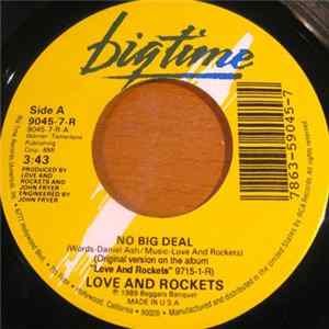 Love And Rockets - No Big Deal FLAC