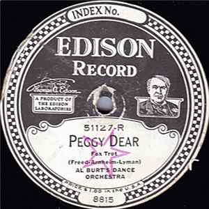 Al Burt's Dance Orchestra - Peggy Dear / To Have And To Hold FLAC