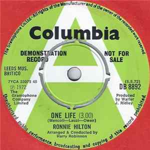 Ronnie Hilton - One Life FLAC