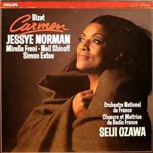 Bizet - Jessye Norman, Mirella Freni, Neil Shicoff, Simon Estes, Orchestre National De France, Choeurs Et Maîtrise De Radio France, Seiji Ozawa - Carmen FLAC