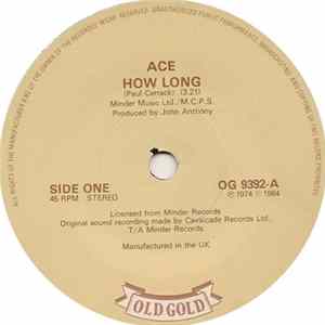 Ace / Stretch - How Long / Why Did You Do It? FLAC