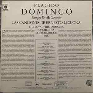 Placido Domingo - Siempre En Mi Corazón - Las Canciones de Ernesto Lecuona FLAC