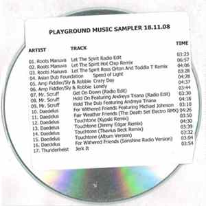 Various - Playground Music Sampler 18.11.08 FLAC