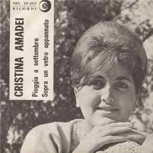 Cristina Amadei - Pioggia A Settembre / Sopra Un Vetro Appannato FLAC