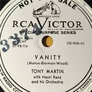 Tony Martin - Vanity / Oh! Beauty! FLAC