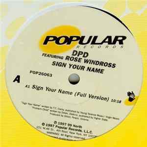 DPD Featuring Rose Windross - Sign Your Name FLAC