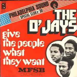 The O'Jays - Give The People What They Want / What Am I Waiting For FLAC