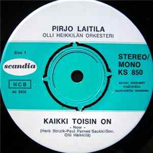 Pirjo Laitila - Kaikki Toisin On / Ei Lakkaamatta Voi Päivä Paistaa FLAC