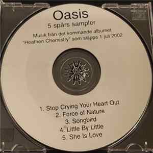 Oasis - Heathen Chemistry - 5 Spårs Sampler FLAC