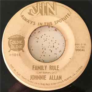 Johnnie Allan - Family Rule / Angel Love FLAC