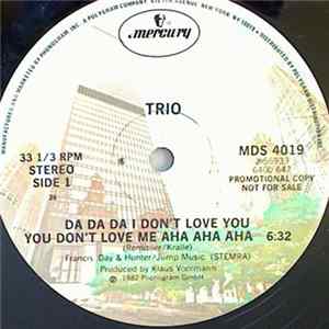 Trio - Da Da Da I Don't Love You You Don't Love Me Aha Aha Aha FLAC
